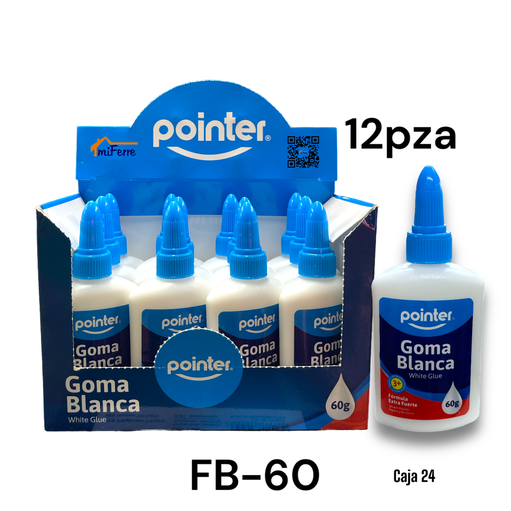 Goma Blanca 60g POINTER
