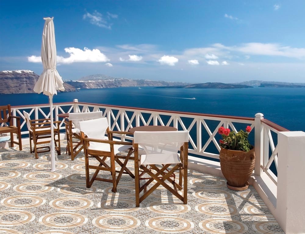 Piso de Ceramica 45 X 45cm Leon