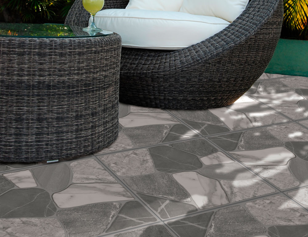 Piso de Ceramica 45 X 45cm Stone Clay