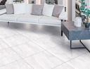 Piso de Ceramica 56 X 56cm Travertino Line Cinza