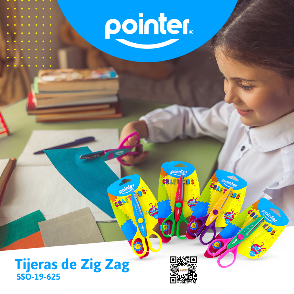 Tijera de Zig Zag 6.5" POINTER