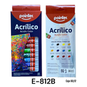 Pintura Acrilica 12colores POINTER