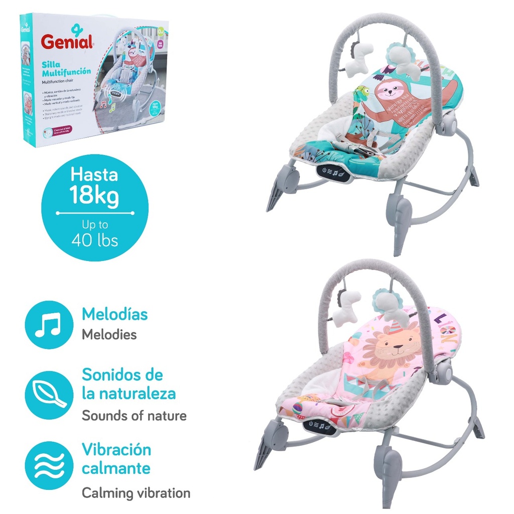 Silla Multifuncion 18Kg GENIAL