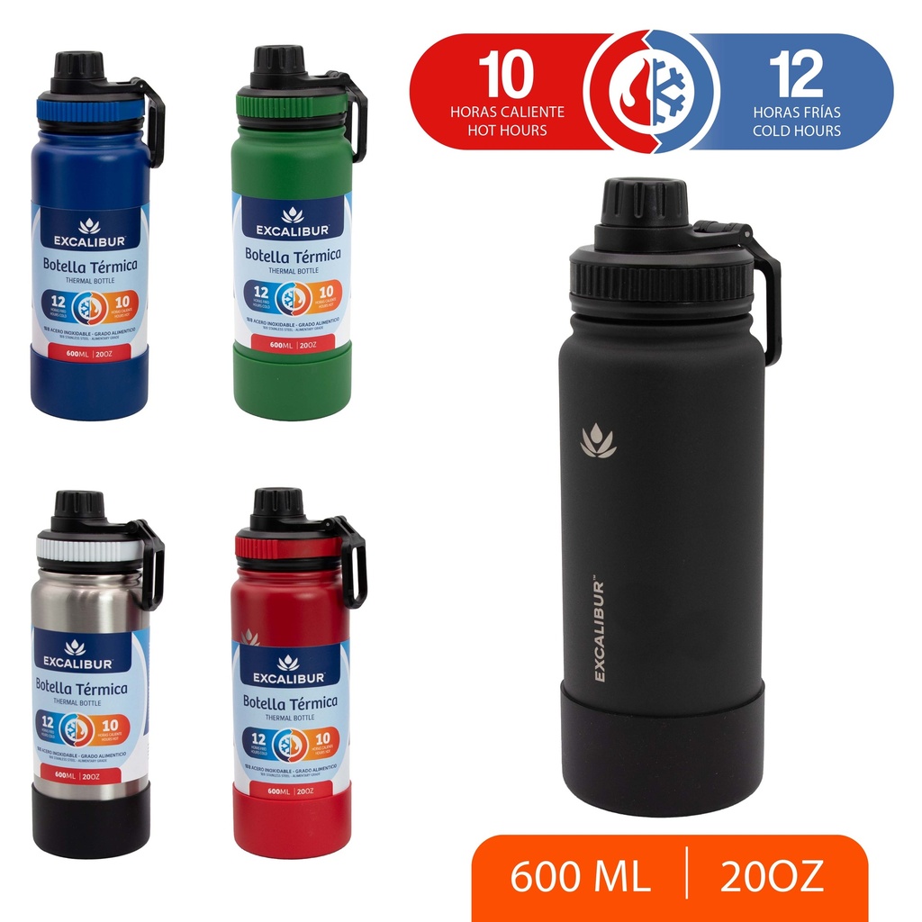 Botella Termica 20oz EXCALIBUR
