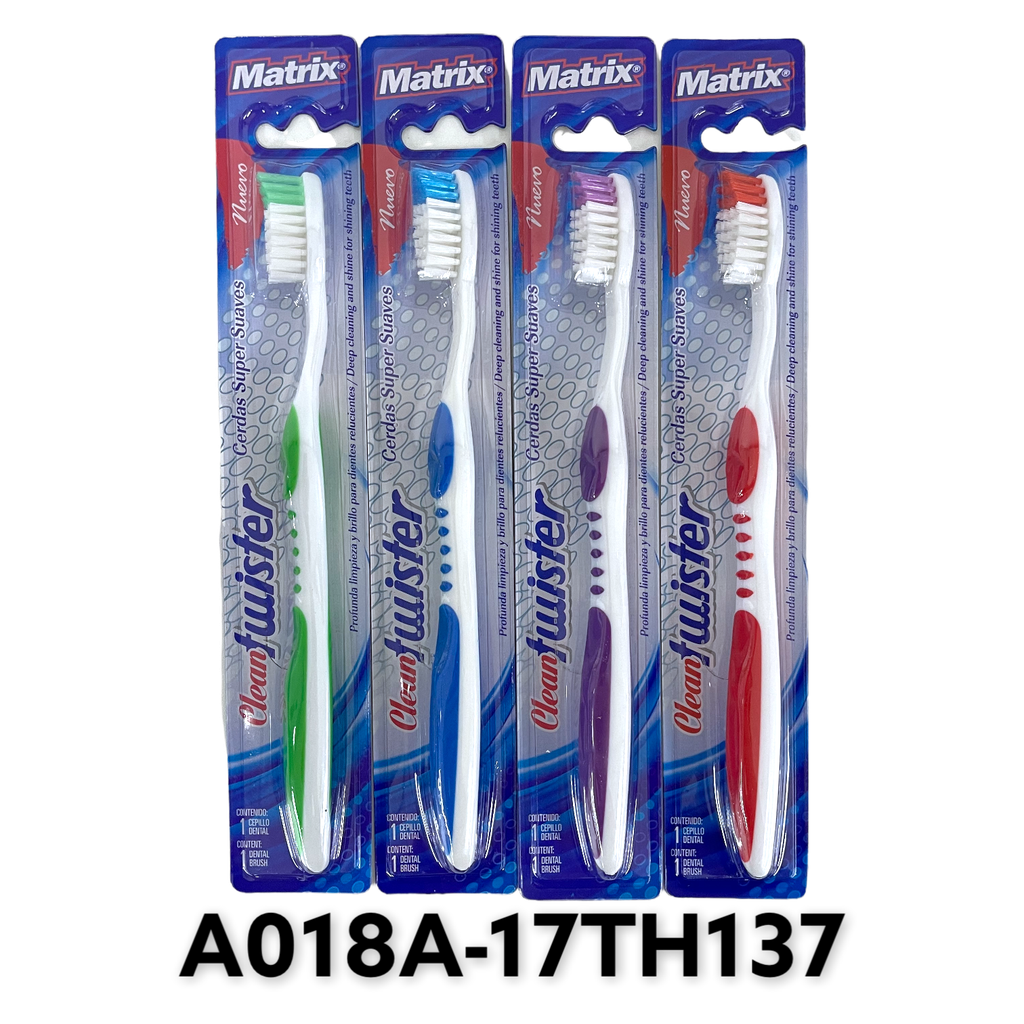 Cepillo Dental Clean Twister 12pza MATRIX