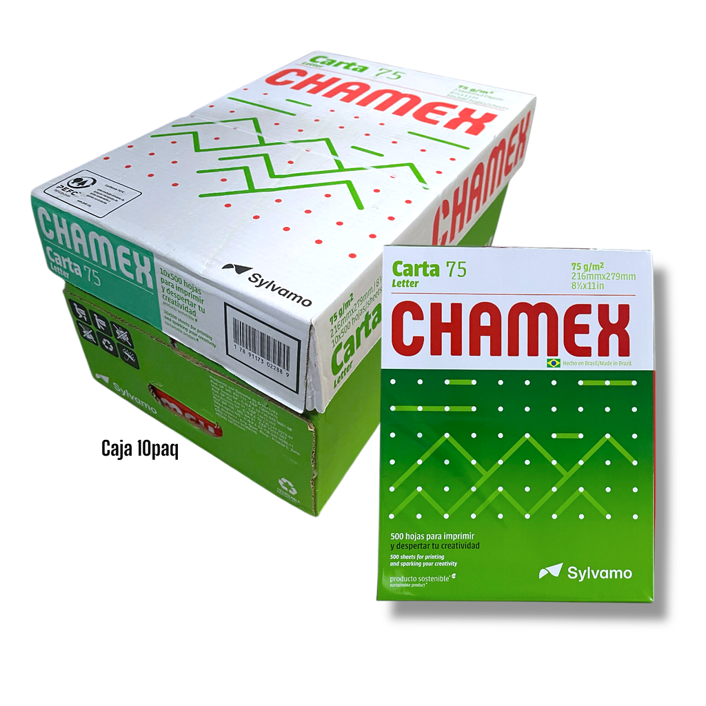 Papel Bond 500hojas CHAMEX