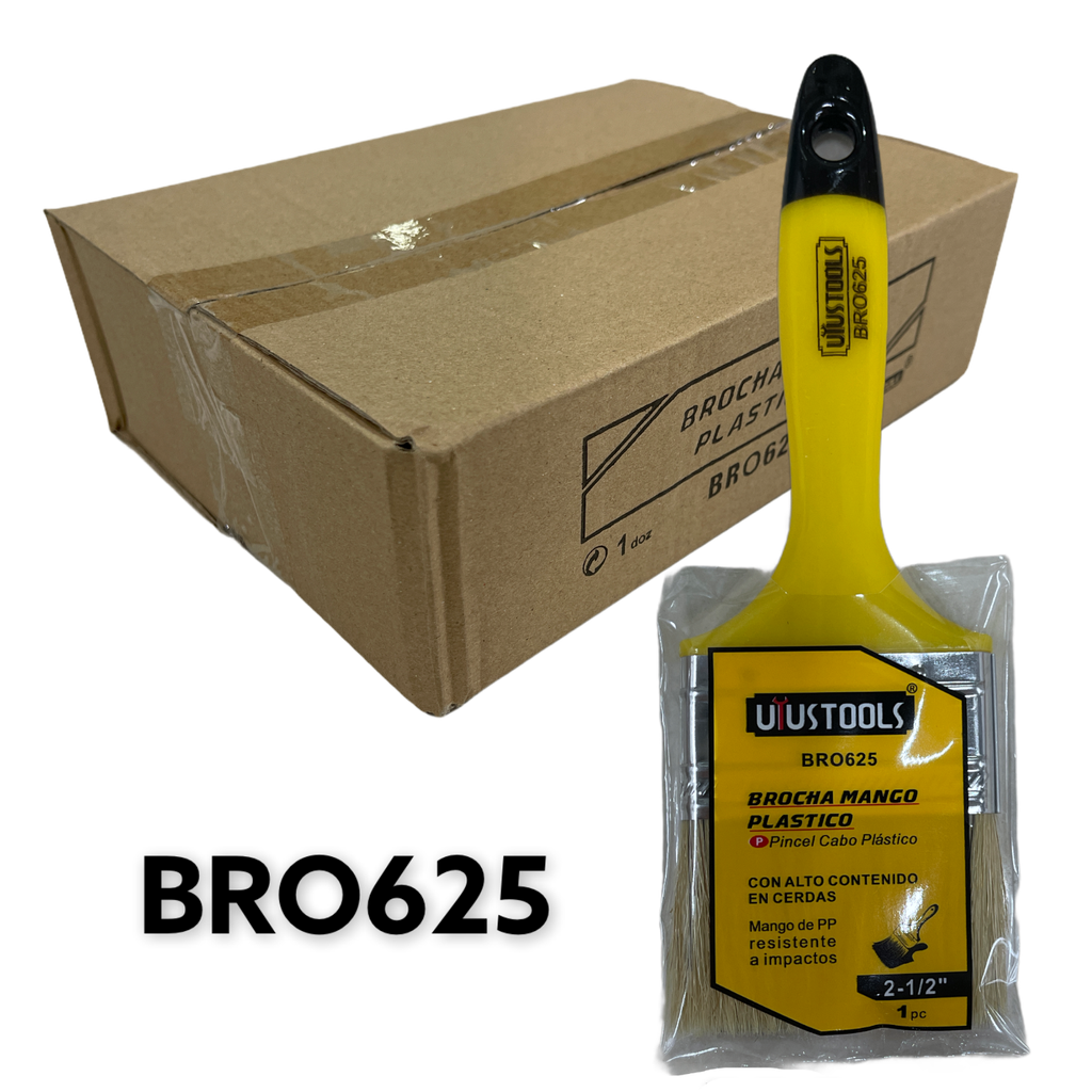 Brocha Plastica 2.5" UYUSTOOLS