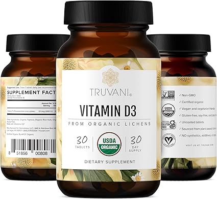 TRUVANI Vitamin D3 30tablets