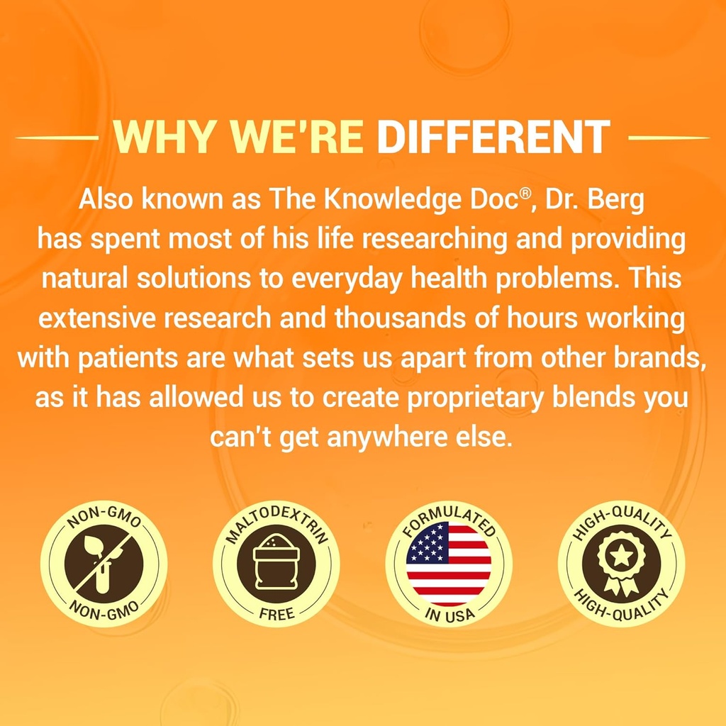 Dr. Berg D3 & K2 Vitamin 60capsulas