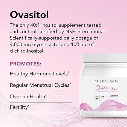 THERALOGIX Ovasitol Inositol Powder Supplement 400g