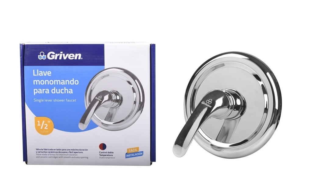 Llave Monomando para Ducha GRIVEN