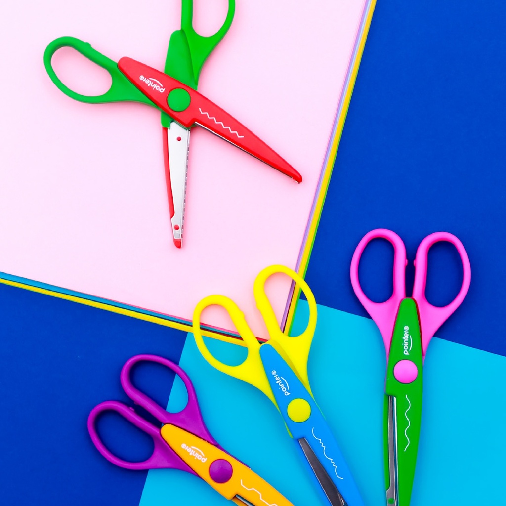 Tijera de Zig Zag 6.5" POINTER