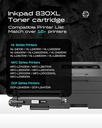 TN830XL Toner Cartridge (with Chip) Replacement for Brother TN830-XL TN-830 TN830 Compatible with HL-L2460DW DCP-L2640DW HL-L2400D HL-L2405W HL-L2460DWXL MFC-L2900DW Printers