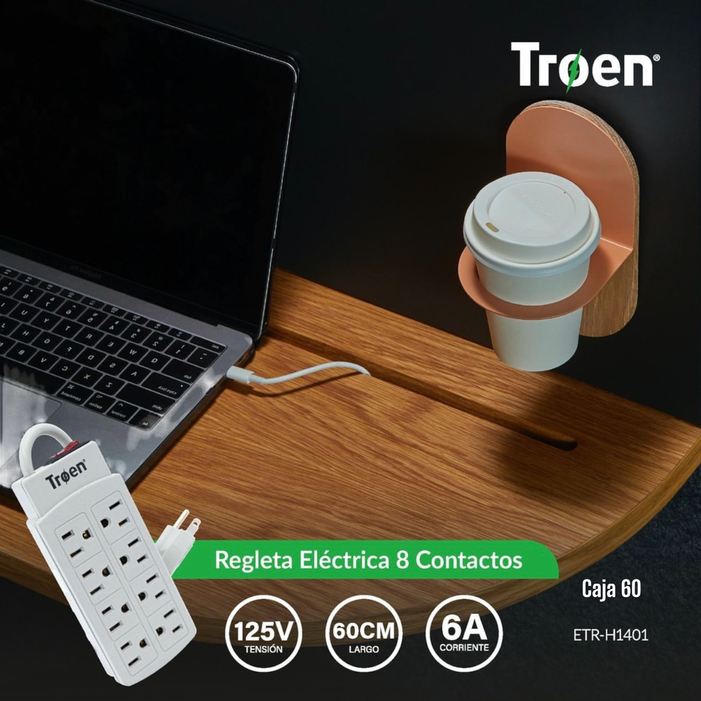 Regleta Electrica 60cm TROEN