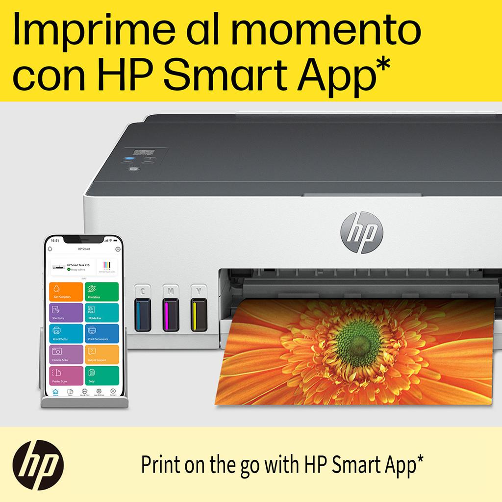 Impresora HP Smart Tank con Wi-Fi