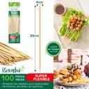 Pinchos 300 X 4mm 100pza EXCALIBUR