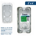 Cajilla Rectangular 2 X 4" COMBINADA TROEN