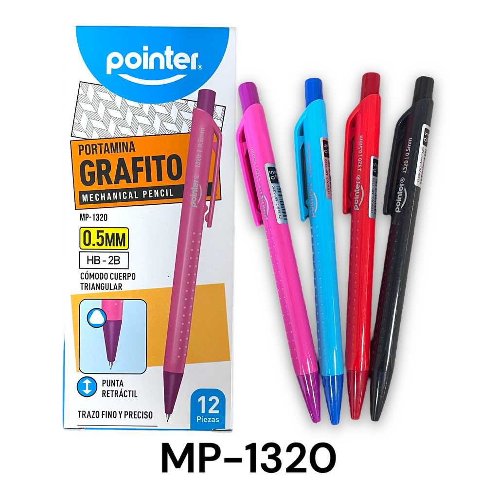 Lapiz Mecanico 0.5mm (docena) POINTER