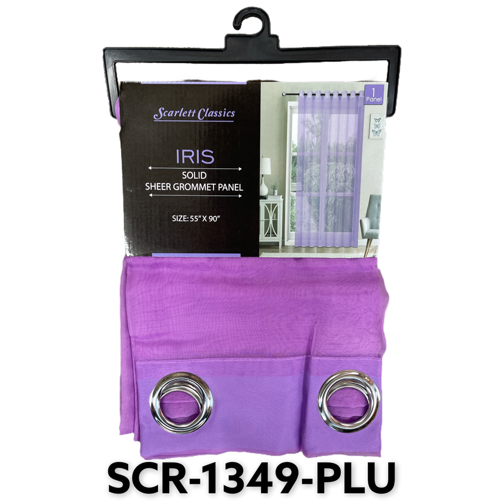 Cortina para Sala 55 X 90" SCARLETT CLASSICS