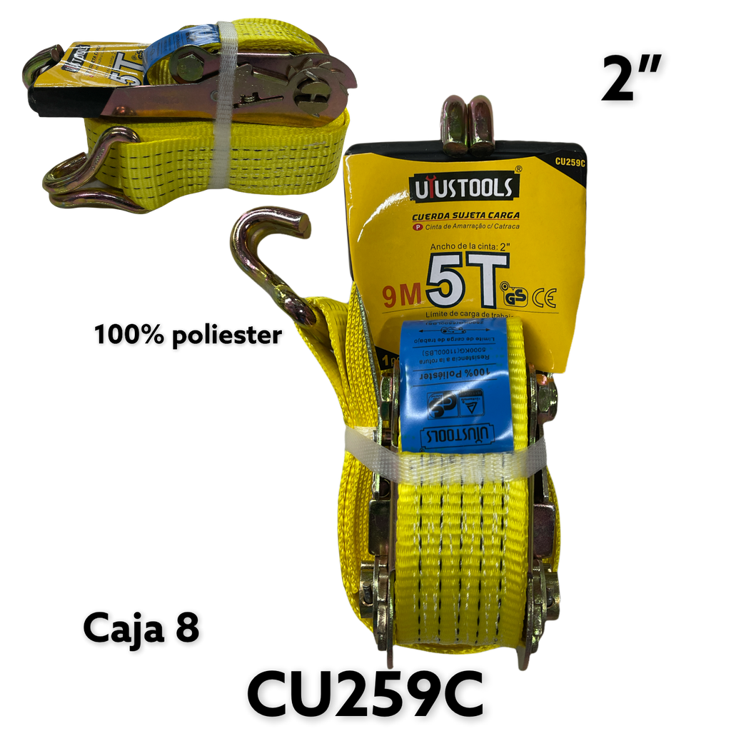 Eslinga de Carga 2" X 5T X 9m UYUSTOOLS