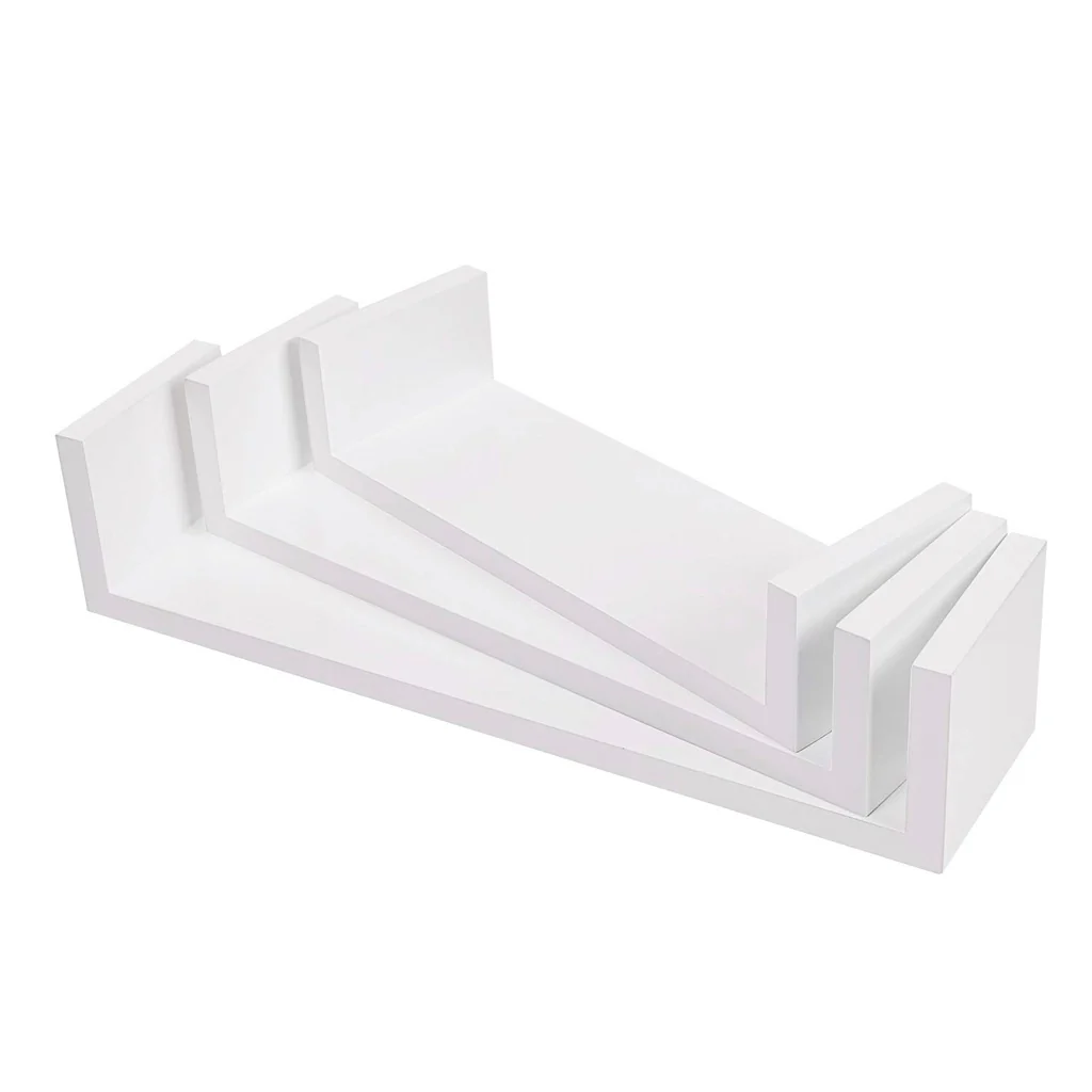 Estante Flotante U 3pza Blanco KENNEDY