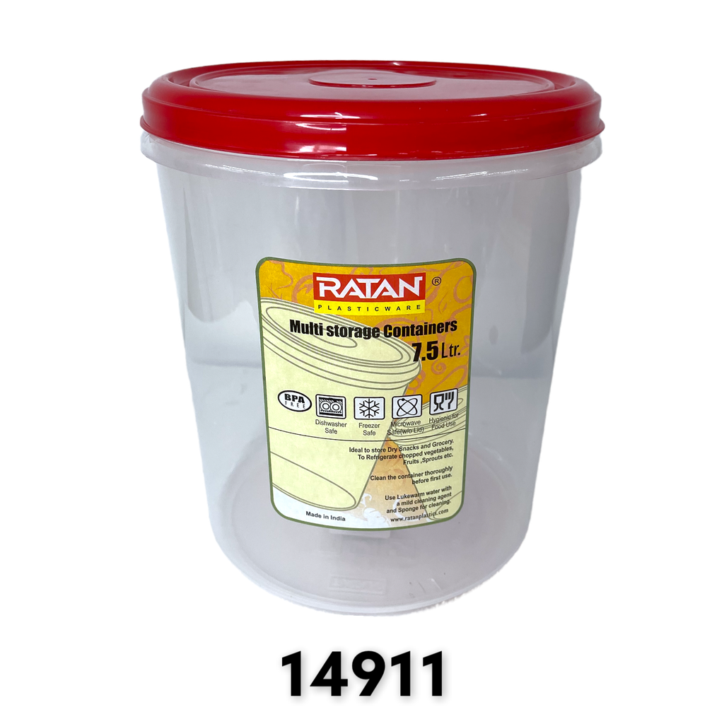 Contenedor Plastico 7.5L RATAN
