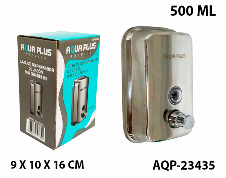 Dispensador de Jabon 500ml AQUA PLUS