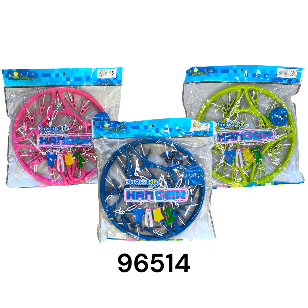 Horquillero Plastico 18pza LOTUS