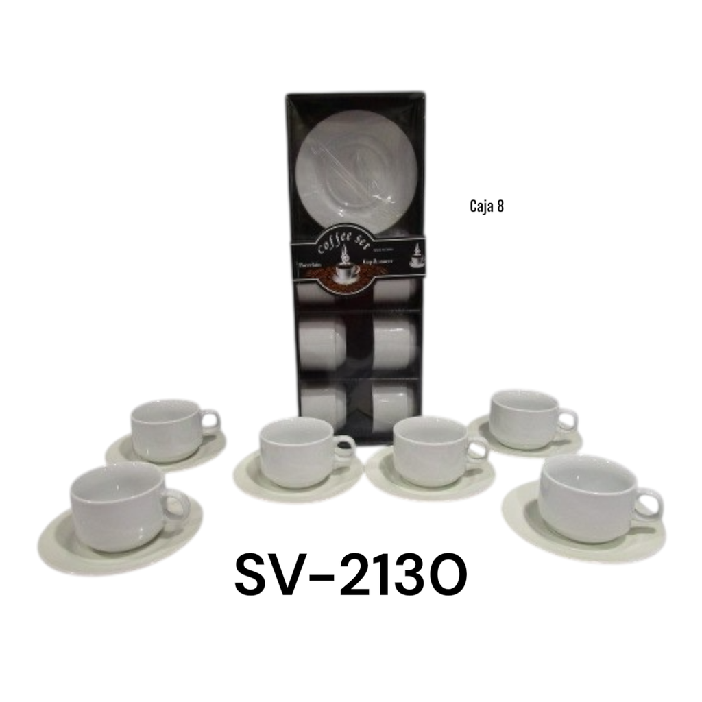 Set de Tazas y Platos
