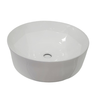 Lavamano de Mesa 40 X 40 X 16cm Redondo Blanco