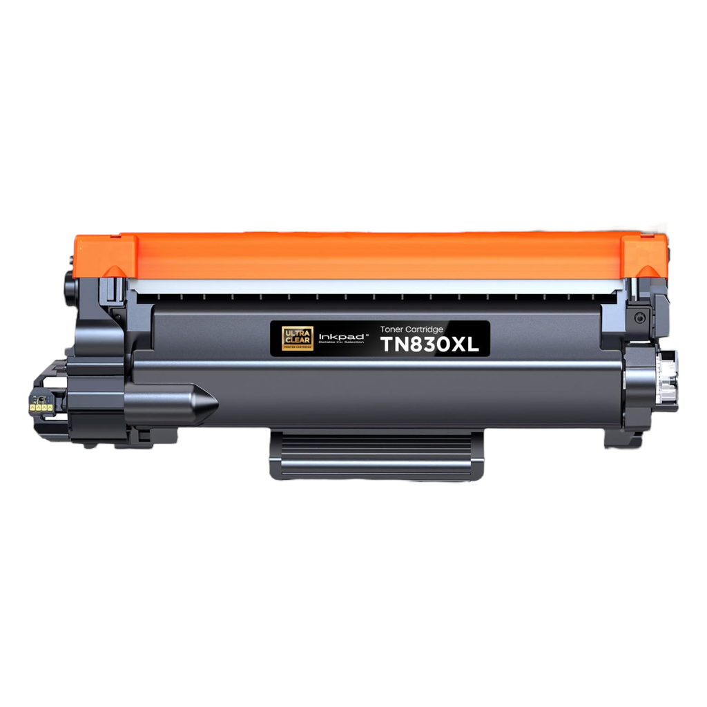 TN830XL Toner Cartridge (with Chip) Replacement for Brother TN830-XL TN-830 TN830 Compatible with HL-L2460DW DCP-L2640DW HL-L2400D HL-L2405W HL-L2460DWXL MFC-L2900DW Printers