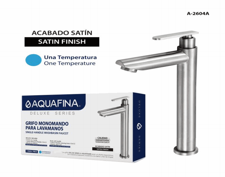 Grifo Monomando para Lavamanos AQUAFINA