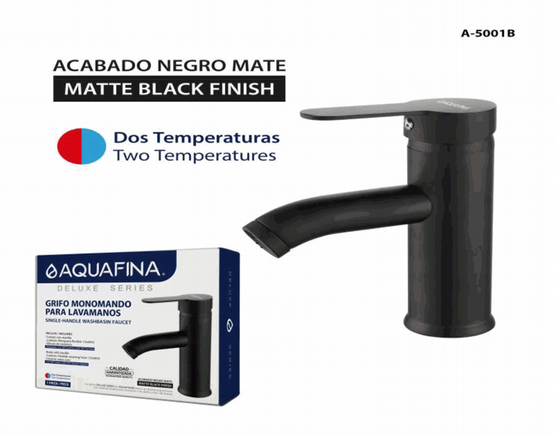 Grifo Monomando para Lavamanos AQUAFINA