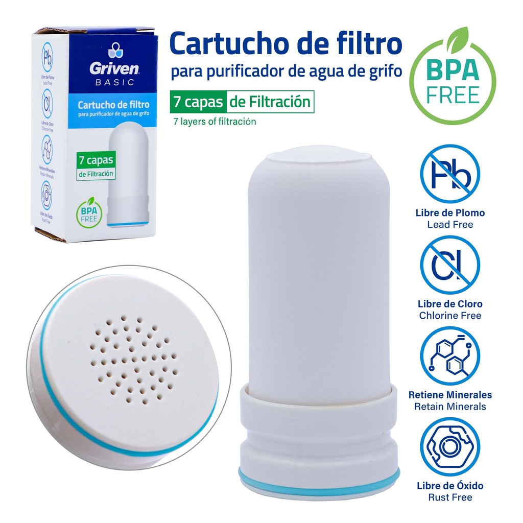 Repuesto para Filtro GVB-FWP-7 GRIVEN Basic