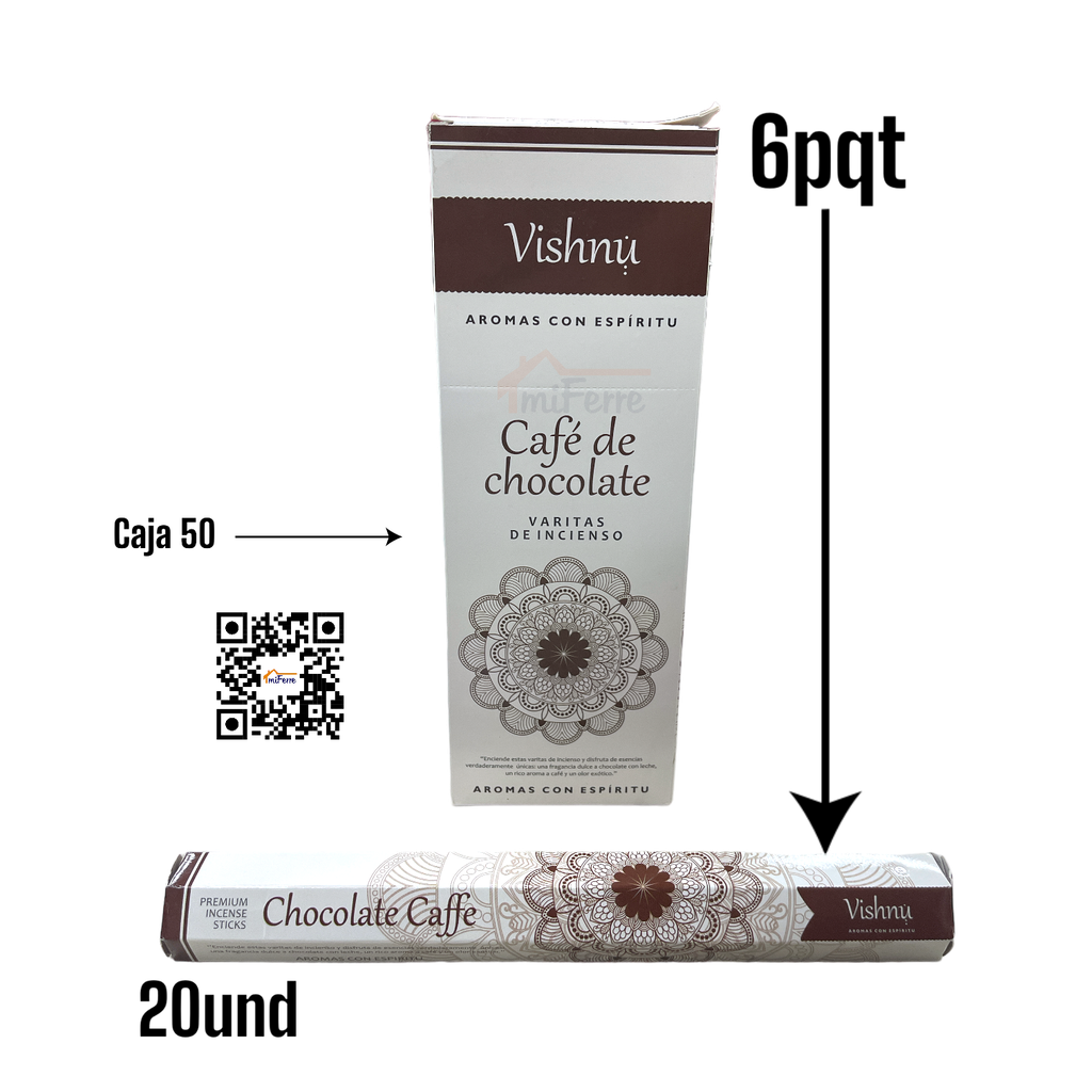 Incienso Cafe de Chocolate VISHNU SAV