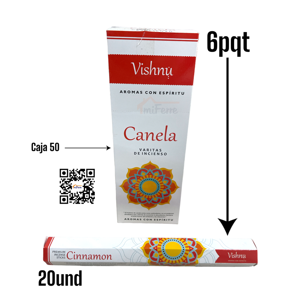 Incienso Canela VISHNU SAV