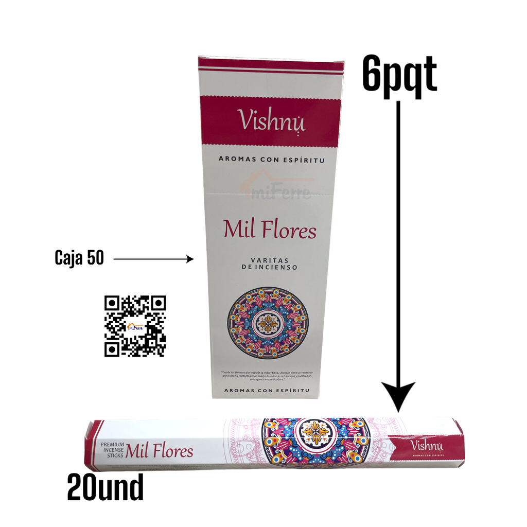 Incienso Mil Flores VISHNU SAV