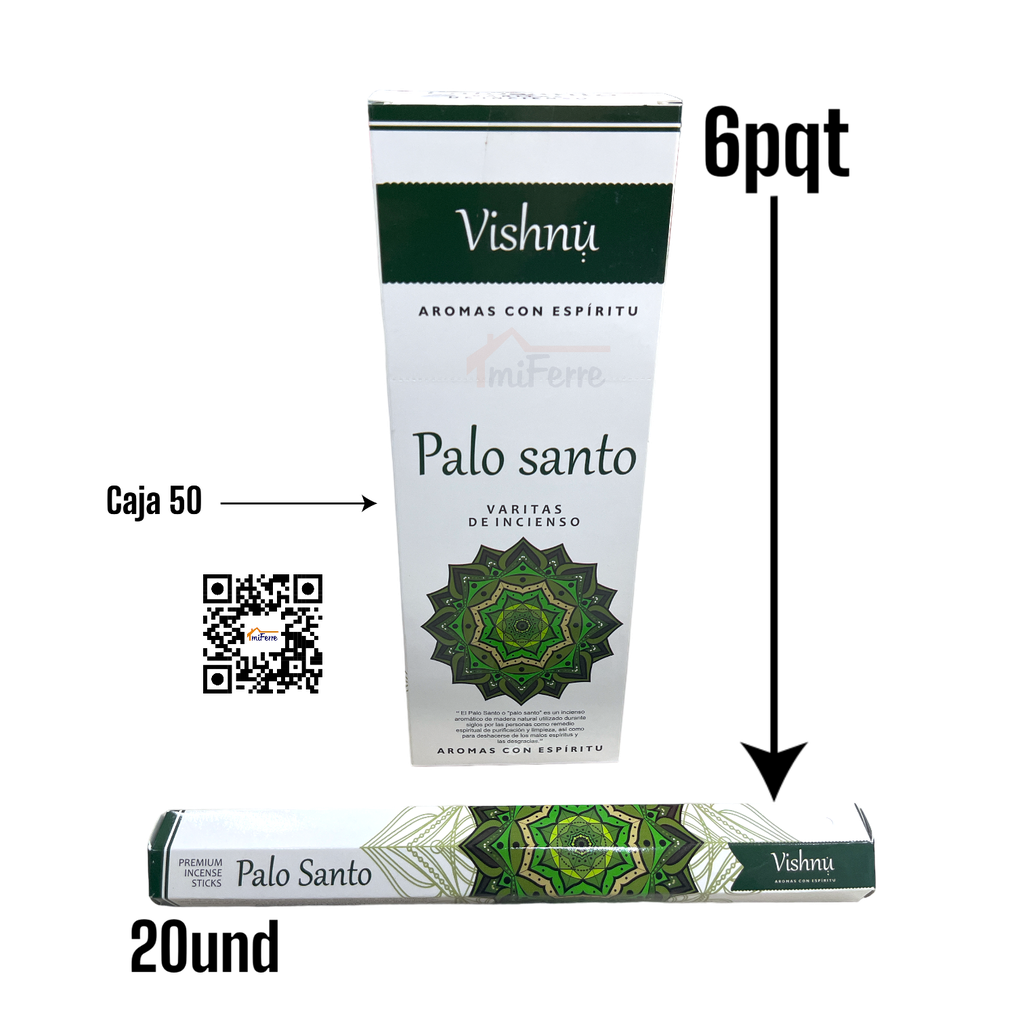 Incienso Palo Santo VISHNU SAV