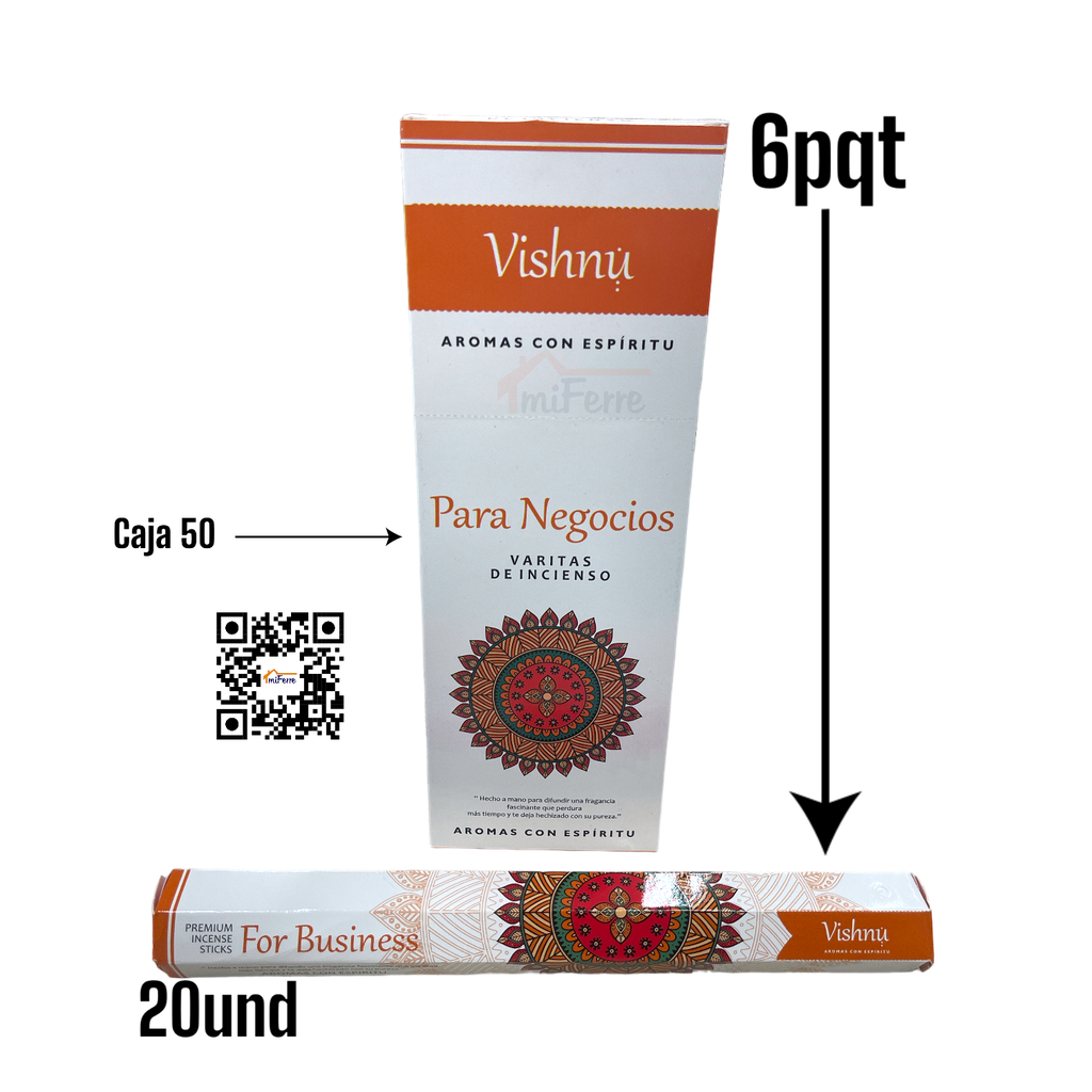 Incienso Para Negocios VISHNU SAV