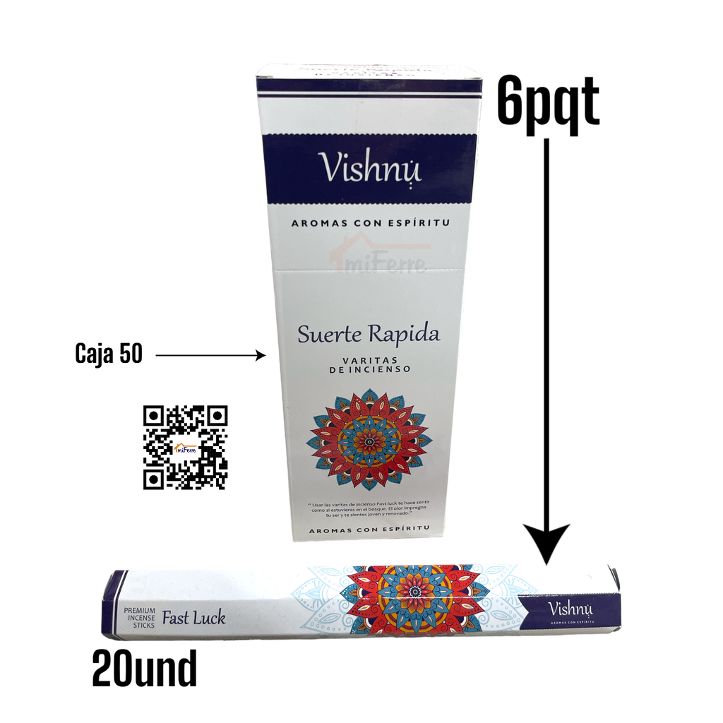 Incienso Suerte Rapida VISHNU SAV