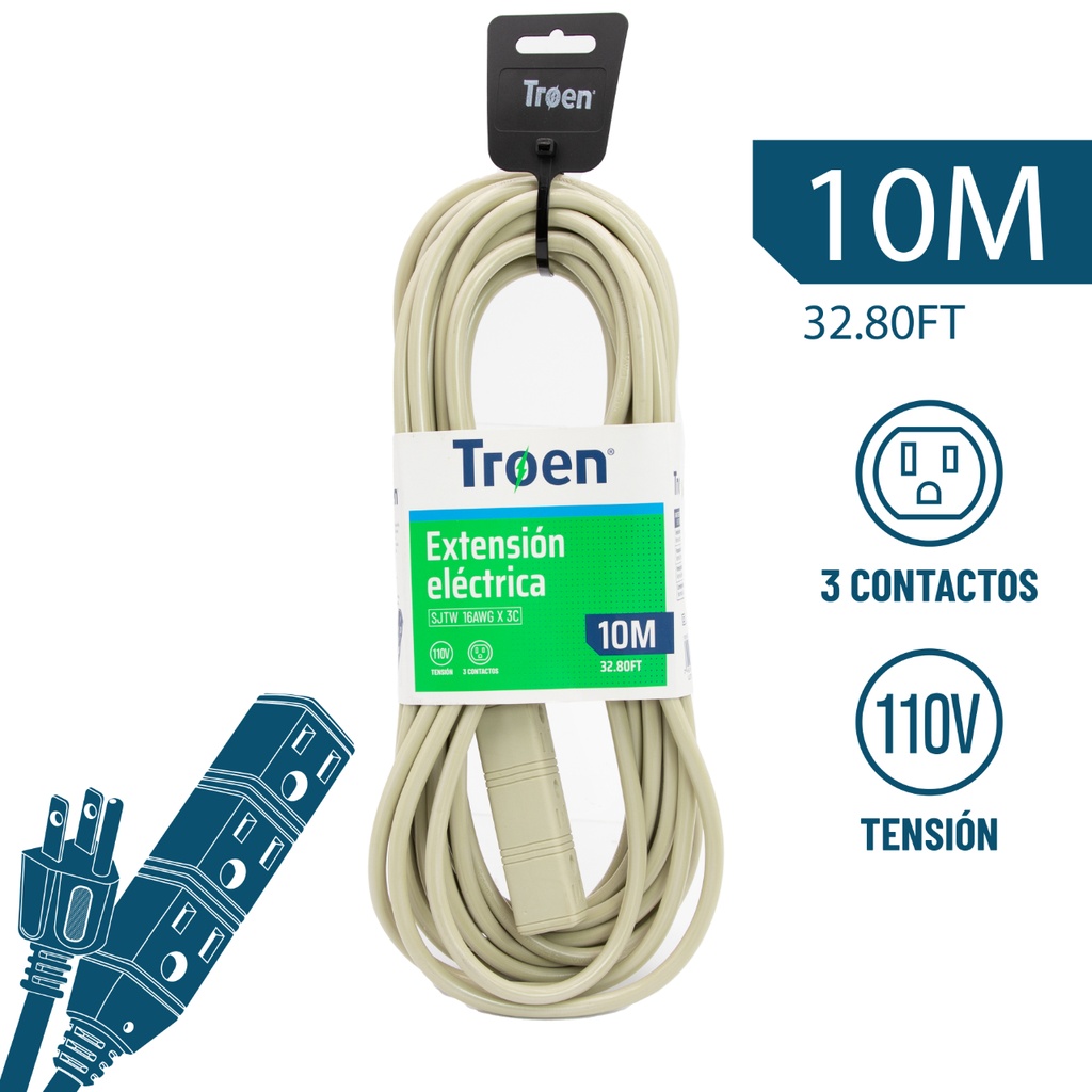 Extension Electrica 10m (32.8ft) TROEN