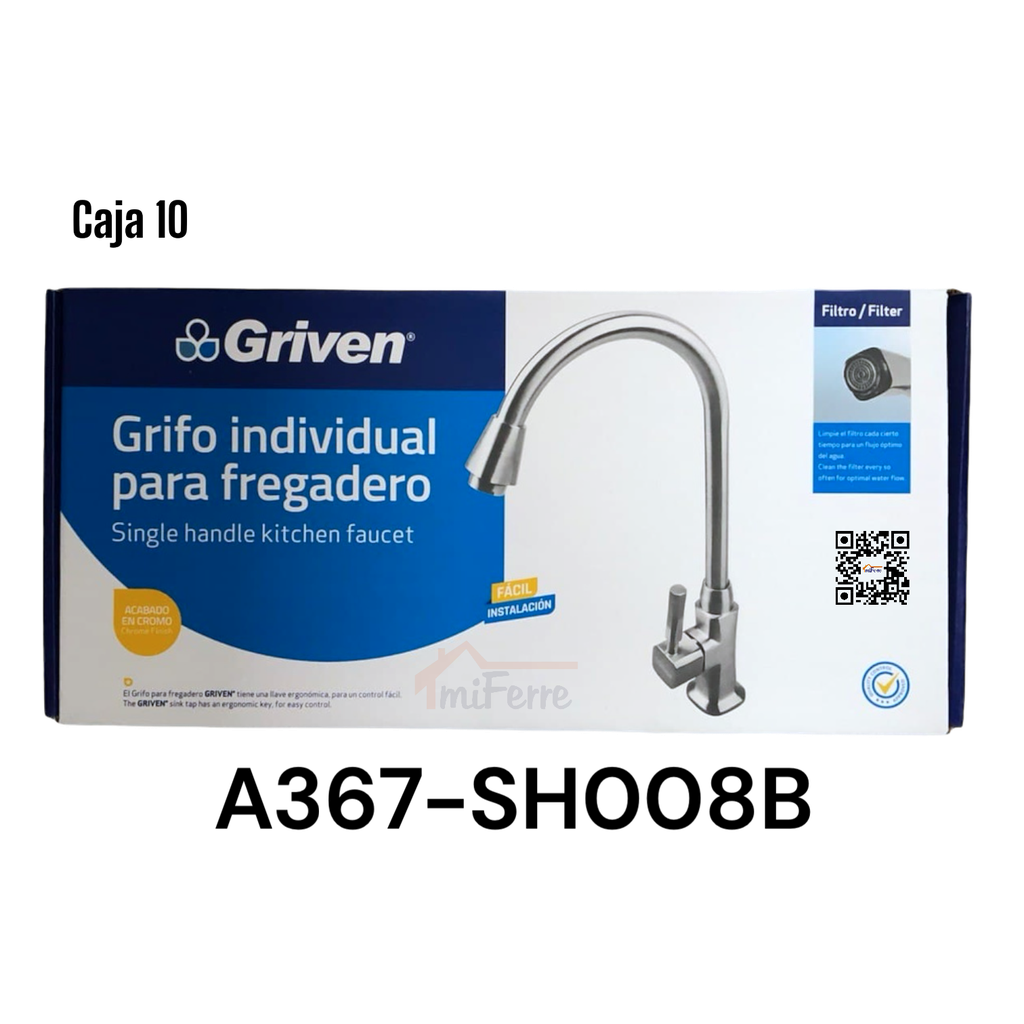 Grifo Individual para Fregadero GRIVEN