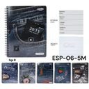 Cuaderno Espiral 5 Materias 320pag POINTER