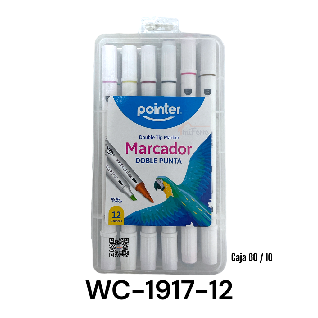 Marcadores Doble Punta POINTER