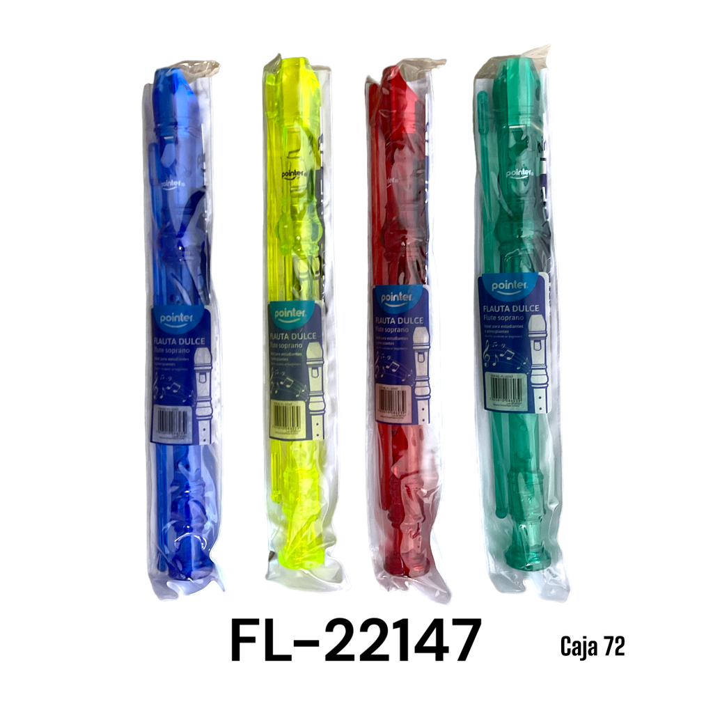 Flauta Dulce Musical de Colores POINTER