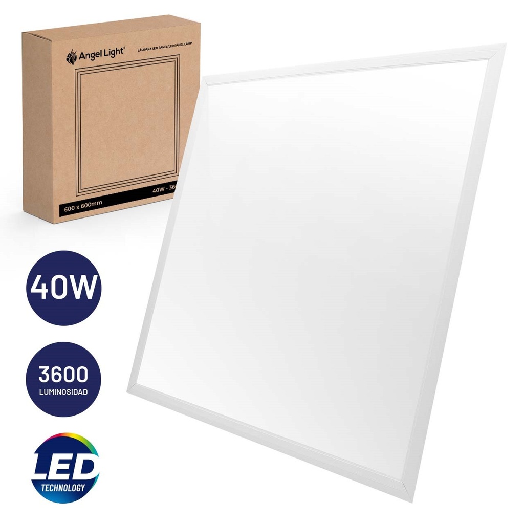 Lampara Led Cuadrada 60 X 60cm 40W ANGEL LIGHT