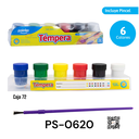 Tempera 6colores POINTER