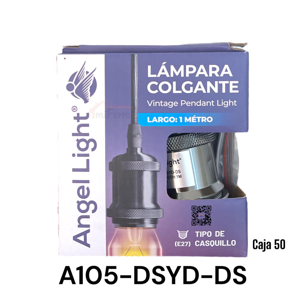 Lampara Colgante Vintage 1m ANGEL LIGHT