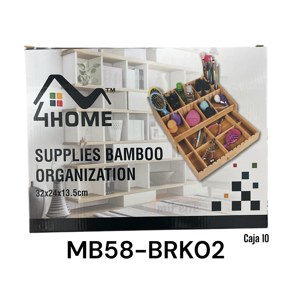 Organizador de Bamboo 4HOME