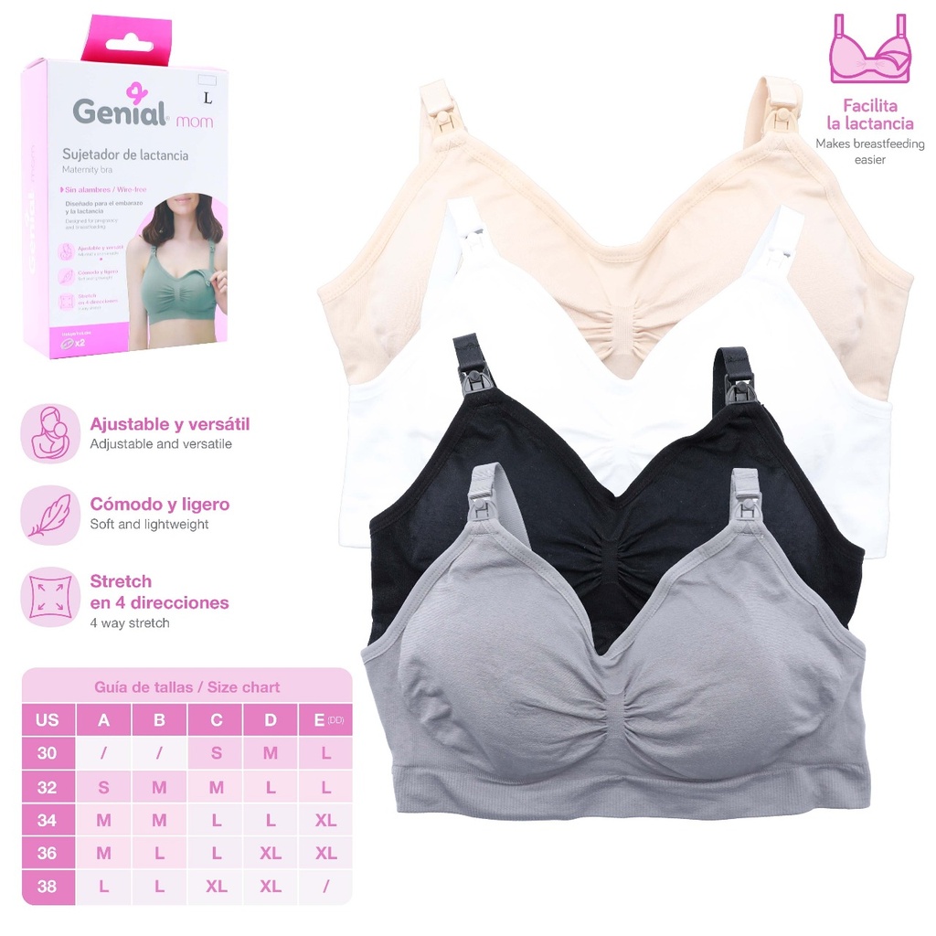 Sujetador de Lactancia GENIAL Mom